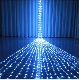 Resim Sunlight 3x3m Yağmur Perde Led Aydınlatma Animasyonlu Gün Işığı 