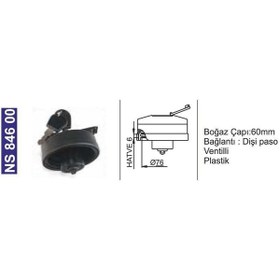 Resim Depo Kapağı Ventilli - Kilitli New Holland Td Serisi/L95 101354 