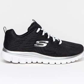 Resim Skechers Graceful-get Connected Kadın Spor Ayakkabı 12615-bkw 