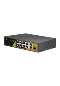 Resim Genata Gnt-p4804v6, 6 Port, Megabit, Poe 60w, 2 Port Uplink Gigabit, 1 Port Sfp, Yönetilemez, Masaüstü Switch 