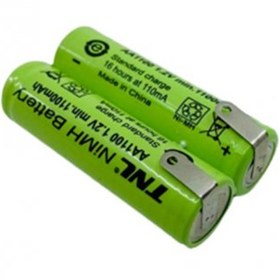 Resim TNL 2.4V 1100mah AA Şarjlı Traş Makinesi Pili 