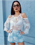 Resim Fashion Fox Kadın Beyaz Dantel Bluz 