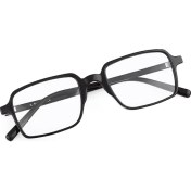 Resim Bilge Karga Attachment Bright Black Mavi Işık Koruyucu Gözlük 