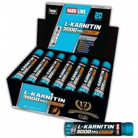 Resim Hardline Nutrition L-Carnitine Şeftali Aromalı 3000 mg 20 Adet 