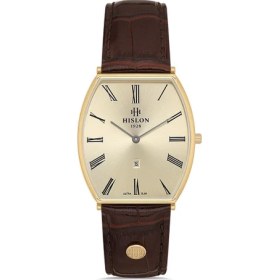 Resim Hislon Men's Classic CL179G-08KG Erkek Kol Saati 