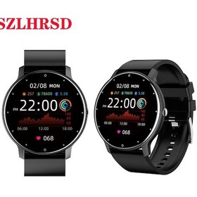 Resim Pembe Samsung Galaxy A05s F54 A34 A24 A14 Akıllı Saat Erkek Kadın Spor Uyku Nabız Monitörü Su Geçirmez 
