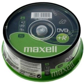 Resim DVD+R 16X 4,7GB 120MIN Data/Video 25'Li Cakebox 