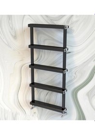 Resim Lojimax Alüminyum Havlupan Fabio 1585x500mm 7 Dilim Siyah 956 W Yüksek Isıl Güç -832 