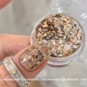 Resim 3 Şişe/Set Retro Denizcilik Stili Işıklarla Karışık - Manikür, Pedikür ve El Bakımı İçin Uygun Florit Parıltısı 