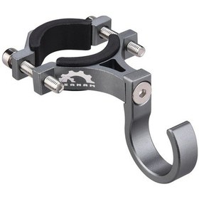 Resim Dancemonkey Çok Amaçlı Bisiklet Askısı - 25kg Taşıma Kapasiteli, 90 Derece Dön. Alüminyum Kanca Gümüş Gümüş 