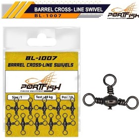 Resim Portfish Bl-1007 Üçlü Bilyalı Fırdöndü 6 