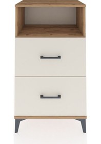 Resim Hyperion Komodin Tek Raflı 2 Çekmeceli 60x44x106 Çam-aytaşı Atlas Çam 