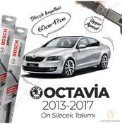 Resim Skoda Octavia Muz Silecek Takımı 2013-2017 Bosch Aeroeco N11.4342 