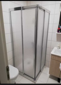 Resim ERİKMANN Duşkabin 80x80 Yükseklik 180 Mika Camlı Teknesiz Dir. 