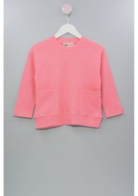 Resim Zuzunga Fitilli Cepli Pembe Kız Çocuk Pijama Takımı Pembe 