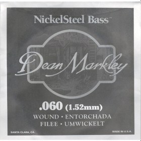Resim Dean Markley Nickel Steel Bass .060 Bas Gitar Tek Tel 