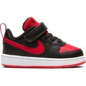 Resim COURT BOROUGH LOW 2 Siyah Erkek Çocuk Sneaker Nike