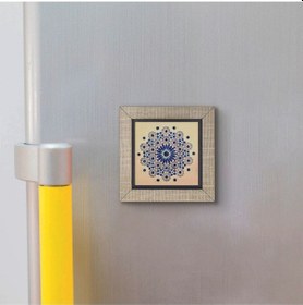 Resim Geometrik Desen Baskılı Mdf Magnet 7x7 125 