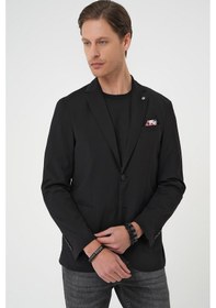 Resim Efor Regular Kalıp Mono Yaka Torba Cep Casual Siyah Ceket C 709 Siyah 