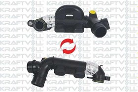 Resim MANIFOLD TURBO SUSTURUCU BORUSU FOCUS C MAX 1.6TDCI VOLVO C30/V50/V70/S40 1.6D PEUGEOT P407 1.6HDI C5 II 1.6 KRAFTVOLL 10030439 