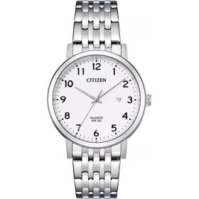 Resim Citizen BI5070-57A Quartz Gümüş Paslanmaz Çelik Klasik Erkek Kol Saati 
