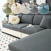 Resim Modern Stretch Kanepe Kılıfları - 1 Parça Polar Kumaş Kanepe Koruyucu, Makinede Yıkanabilir Kanepe Örtüsü, Koltuktan 4 Kişilik Koltuğa Uyum Sağlar, Evcil Hayvan ve Çocuk Dostu Mobilya Koruması 