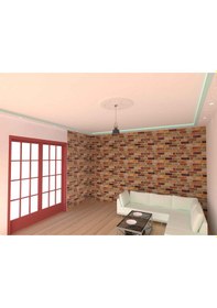 Resim Motifpiyer Lamba Tavan Göbeği-15-y-56cm-2adet 