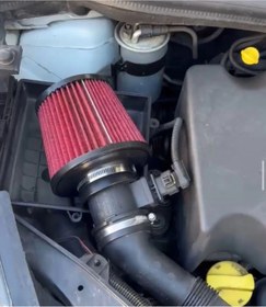 Resim carlone Opel Corsa 1.3 cdti Yüksek Performans Açık Hava Filtresi 7.6cm Kırmızı 