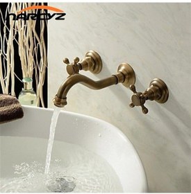 Resim Banyo Lavabo Bataryası Antik Ankastre Gaga Tasarım 