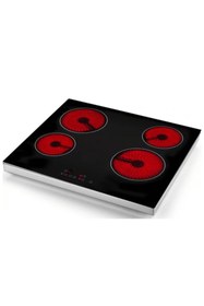 Resim Eminçelik EC-SÜ VC04 BG60 Set Üstü (Tezgah üstü) Elektrikli Vitro Seramik Cam Ocak 