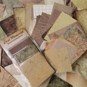 Resim Vintage Desenli Yazılabilir Dekoratif Kağıt - 60 Yaprak Paketi, DIY Scrapbooking ve Günlük Tutma Malzemesi 