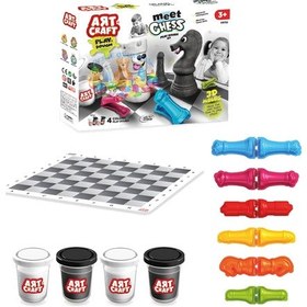 Resim Oyun Hamuru Santranç Hamur Set 