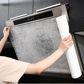 Resim ForWhat Büro Ev Ofis Yazlık Hijyeni için 2PARÇA 45x90CM Yağ Duman Emici Davlumbaz Filtre Yedeği 