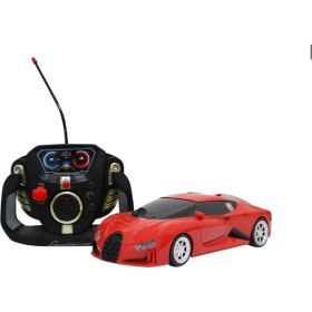 Resim MCM Group Uzaktan Kumandalı Şarjlı Bugatti Benzeri Kırmızı Araba 