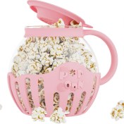 Resim Serfhyff Patlamış Mısır Makinesi Mikrodalga Atıştırmalık Patlamış Mısır Hava Patlatıcıları, Pembe (Yurt Dışından) 