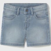 Resim Mayoral Erkek Bebek Kot Şort Mavi 