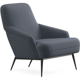 Resim Enza Home Valdera Berjer, Keten Dokulu - Gri 