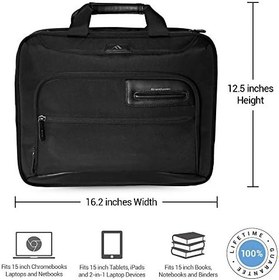 Resim Brenthaven Elliot Deluxe Brief Orjinal Laptop Çantası Siyah 