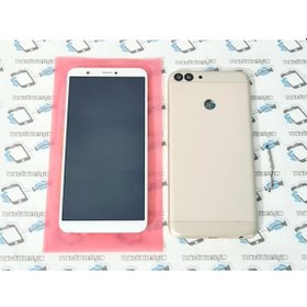 Resim Huawei Uyumlu P Smart Fıg-Lx1 2018 Lcd Ekran Beyaz Pil Kapağı Gold (210382191) 