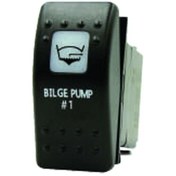 Resim OGESSAN MARİN SWİTCH 3P ON-OFF 12-24V KIRMIZI SİNTİNE POMPA 