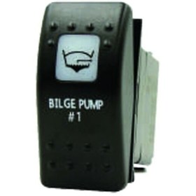 Resim OGESSAN MARİN SWİTCH 3P ON-OFF 12-24V KIRMIZI SİNTİNE POMPA 