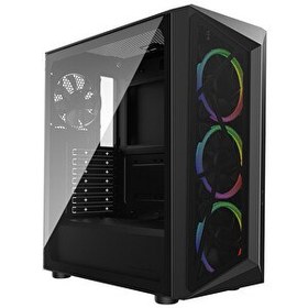 Resim Cooler Master CMP510 TG CP510-KGNN65-S01 650W Mid Tower Oyuncu Bilgisayar Kasası Siyah 