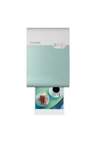 Resim Canon Selphy QX10 Taşınabilir Kare Fotoğraf Yazıcısı Yeşil Printer Only 
