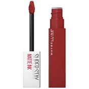 Resim Maybelline new york super stay matte ink likit mat ruj - 335 hustler- kırmızı 