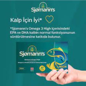 Resim Sjomann's Omega 3 Ve Vitamin D3 İçeren Takviye Edici Gıda 30 Çiğnenebilir Jel Form 