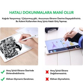 Resim DodoBees K10- Ipad 6, 7, 8, 9, 10, 11 Ipad Air 3, 4, 5 Ipad Pro 11 - 12.9 Kapasitif Stylus Kalem 
