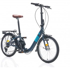 Resim Corelli Pocket 20 Jant 3V K:16 V G.Mavi Turkuaz Katlanır Bisiklet 