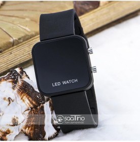 Resim Dijital Led Watch Ekran Kare Sportif Çocuk Yetişkin Kol Saati St- 