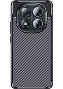 Resim Redmi Note 14 Pro Plus Kılıf Rntc Negro Silikon Kapak - Siyah Siyah 