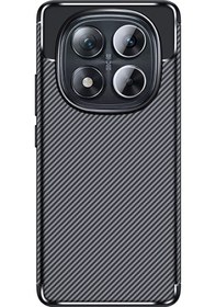 Resim Redmi Note 14 Pro Plus Kılıf Rntc Negro Silikon Kapak - Siyah Siyah 